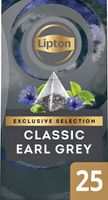 Thee Lipton Exclusive Earl Grey 25 piramidezakjes - thumbnail