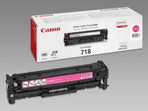 Canon toner 718, 2.900 pagina&apos;s, OEM 2660B002, magenta