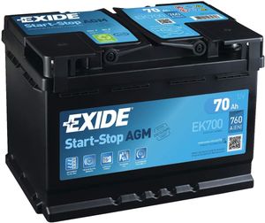 Exide Accu Start-Stop AMG EK700 70 Ah EK700