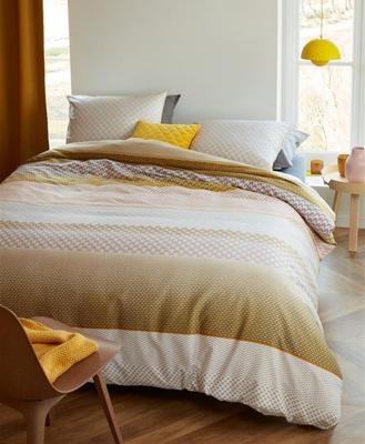 Beddinghouse Beddinghouse dekbedovertrek Erland geel