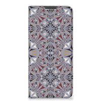 OPPO A54s | A16 | A16s Standcase Flower Tiles - thumbnail