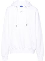 Off-White sweat en coton à logo imprimé - Blanc