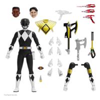 Mighty Morphin Power Rangers Ultimates Action Figure Black Ranger 18 Cm - thumbnail