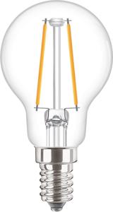 Philips Lighting 34774800 LED-lamp Energielabel E (A - G) E14 Kogel 2 W = 25 W Warmwit (Ø x l) 45 mm x 80 mm 1 stuk(s)