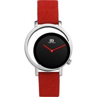 Horlogeband Danish Design IV24Q1271 Leder Rood 14mm - thumbnail