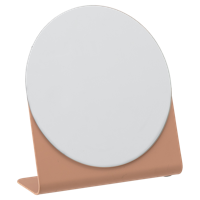 Bloomingville Spiegel Sanda Spiegel Oranje Metaal 16cm.H