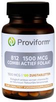 Vitamine B12 1500mcg combi actief folaat