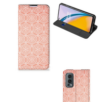 OnePlus Nord 2 5G Hoesje met Magneet Pattern Orange - thumbnail