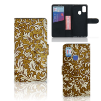 Wallet Case Samsung Galaxy M21 | M30s Barok Goud