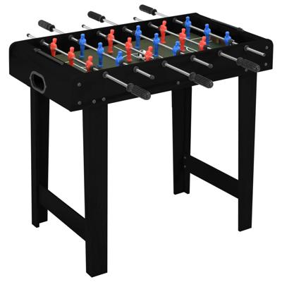 vidaXL Minivoetbaltafel 69x37x62 cm zwart