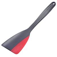 Westmark Spatel/schraper met siliconen rand, lengte: 31 cm, kunststof/siliconen, Flexi, zwart/rood, 15702270