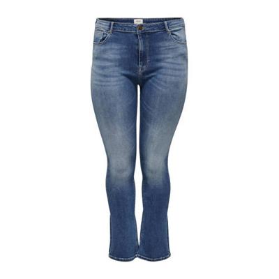ONLY CARMAKOMA high waist flared jeans CARLAOLA dark denim ONLY CARMAKOMA high waist flared jeans CARLAOLA dark denim