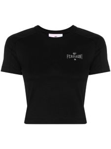 Chiara Ferragni t-shirt en coton à motif Eyelike - Noir