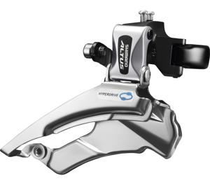 Shimano Voorderailleur 3 x 7/8-speed Altus FD-M313 down swing/dual pull met hoge klem 42-48T (66-69°)