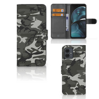 Motorola Moto G14 Telefoon Hoesje Army Light