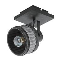 EGLO Wandlamp Turrock, 1-lichts vintage en industriële design wandspot voor woonkamer en slaapkamer, lamp wand binnen van zwart metaal, grijs patina, spot met E27 fitting