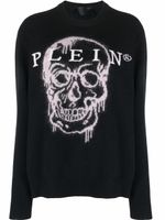 Philipp Plein pull en maille intarsia - Noir - thumbnail