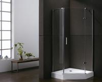 Lambini Designs Keulen douchecabine vijfhoek 100x100cm