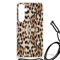 Samsung Galaxy S24 Plus Case Anti-shock Leopard