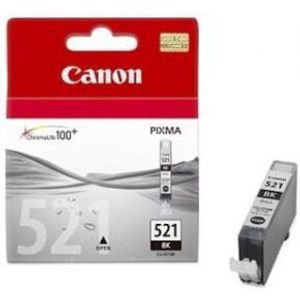 Canon CLI-521 BK inktcartridge 1 stuk(s) Origineel Zwart