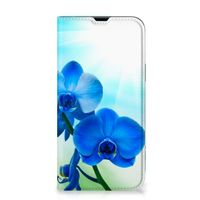 iPhone 13 Pro Max Smart Cover Orchidee Blauw - Cadeau voor je Moeder