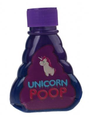 Jonotoys eenhoornslijm 180 gram paars/blauw met glitters Jonotoys eenhoornslijm 180 gram paars/blauw met glitters