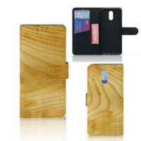 Nokia 2.3 Book Style Case Licht Hout