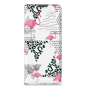 Nokia G50 Hoesje maken Flamingo Triangle