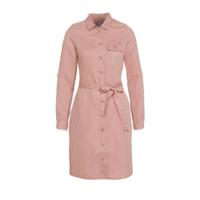 Geisha blousejurk met ceintuur oudroze