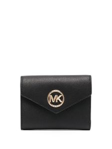 Michael Michael Kors portefeuille à plaque logo - Noir