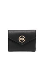 Michael Michael Kors portefeuille à plaque logo - Noir - thumbnail