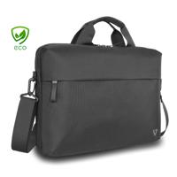 V7 CTP16-ECO2 laptoptas 39,6 cm (15.6 ) Aktetas Zwart - thumbnail