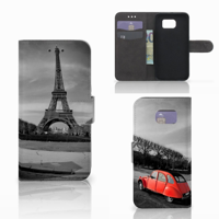Samsung Galaxy S6 Edge Flip Cover Eiffeltoren
