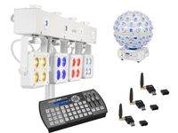 EUROLITE Set LED KLS-180 wh + LED B-40 wh + USB QuickDMX + Easy Show