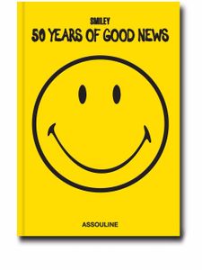 Assouline livre Smiley: 50 Years of Good News - Jaune