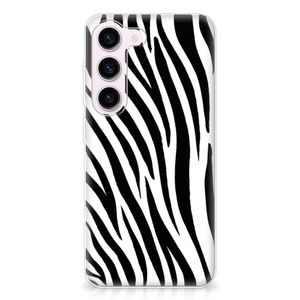 Samsung Galaxy S23 TPU Hoesje Zebra