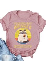 Funny Cat Graphic Tee