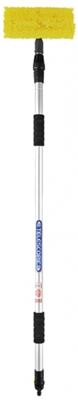 ProPlus wasborstel 3D met telescopische steel 2,4 meter zilver/geel ProPlus wasborstel 3D met telescopische steel 2,4 meter zilver/geel
