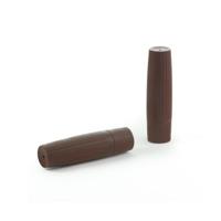 Merkloos Fietshandvatten 120 mm - Bruin - 6 Stuks