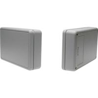 Universele behuizing Strapubox 6006GR ABS, grijs, 125 x 74 x 27, 1 stuk