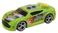 Happy People raceauto BeatSpeed licht en geluid 24 cm groen