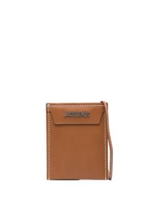 Jacquemus portefeuille Le Porte Poché Meunier - Marron