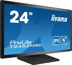 Iiyama ProLite Touchscreen monitor Energielabel: E (A - G) 60.5 cm (23.8 inch) 1920 x 1080 Pixel 16:9 14 ms HDMI, DisplayPort, USB IPS LED