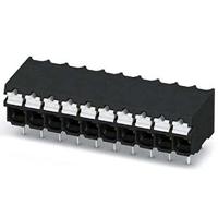 PHOENIX CONTACT SPT-THR 1,5/8-H-3,81 P20 R44 printplaatklem, 1,5 mm² nominale doorsnede, 8 aansluitingen, SPT 1,5/..-H-THR artikelfamilie, 3,81 mm rastermaat, 2 mm pinlengte, zwart, 250 stuks