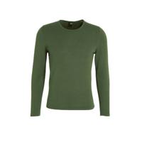 s.Oliver BLACK LABEL trui donkergroen
