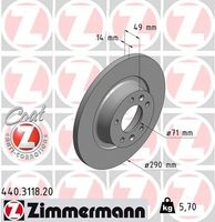 Remschijf Coat Z 440311820