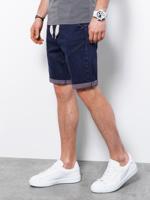 Denim shorts heren - violet W361, maat S