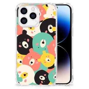 iPhone 14 Pro Stevig Bumper Hoesje Bears