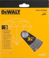 DeWalt Accessoires Diamantblad, turbo, gesegmenteerd, voor harde materialen en graniet, Ø125mm - DT3761-XJ - thumbnail