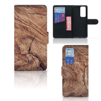 OPPO Find X3 Neo 5G Book Style Case Tree Trunk